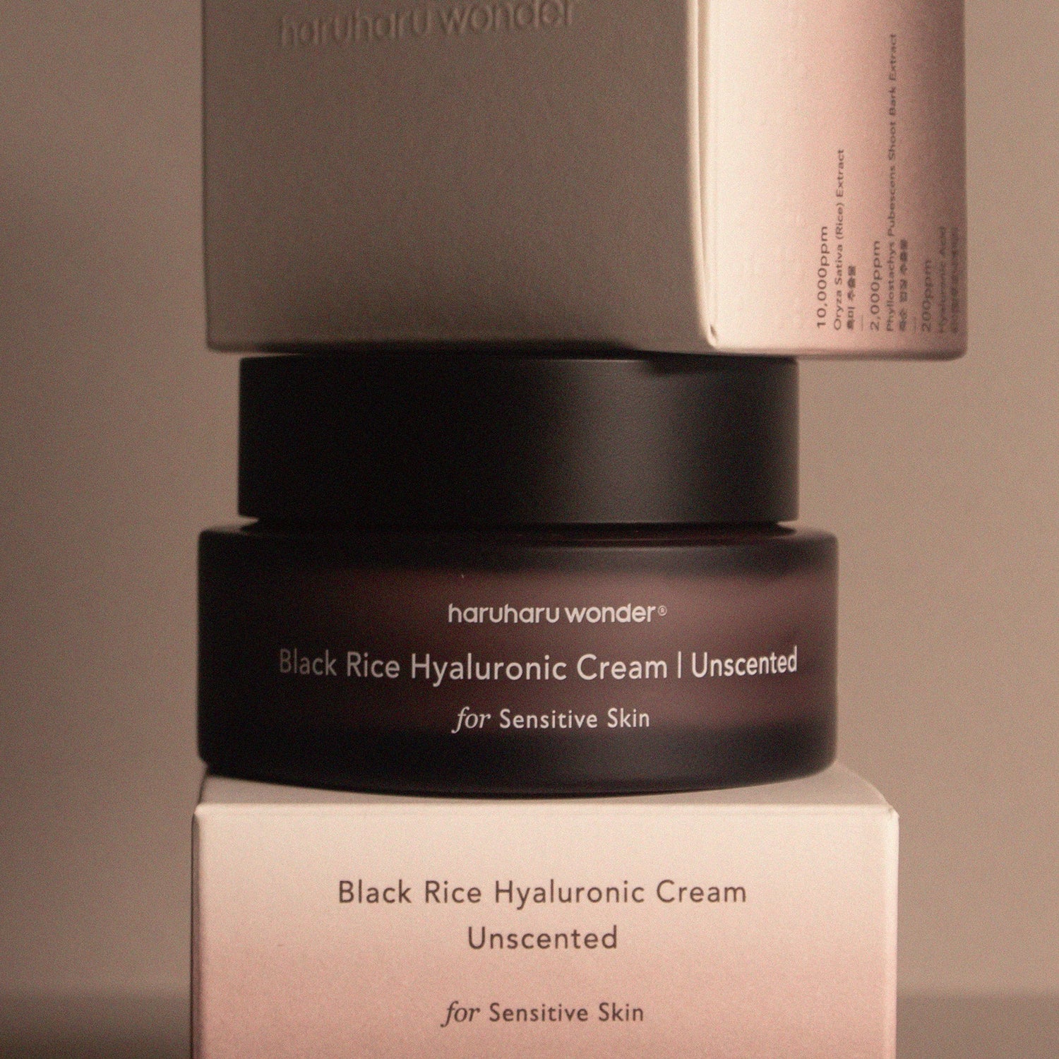 Haruharu Wonder Black Rice 10 Hyaluronic Cream Unscented 50ml / 1.69 fl.oz.