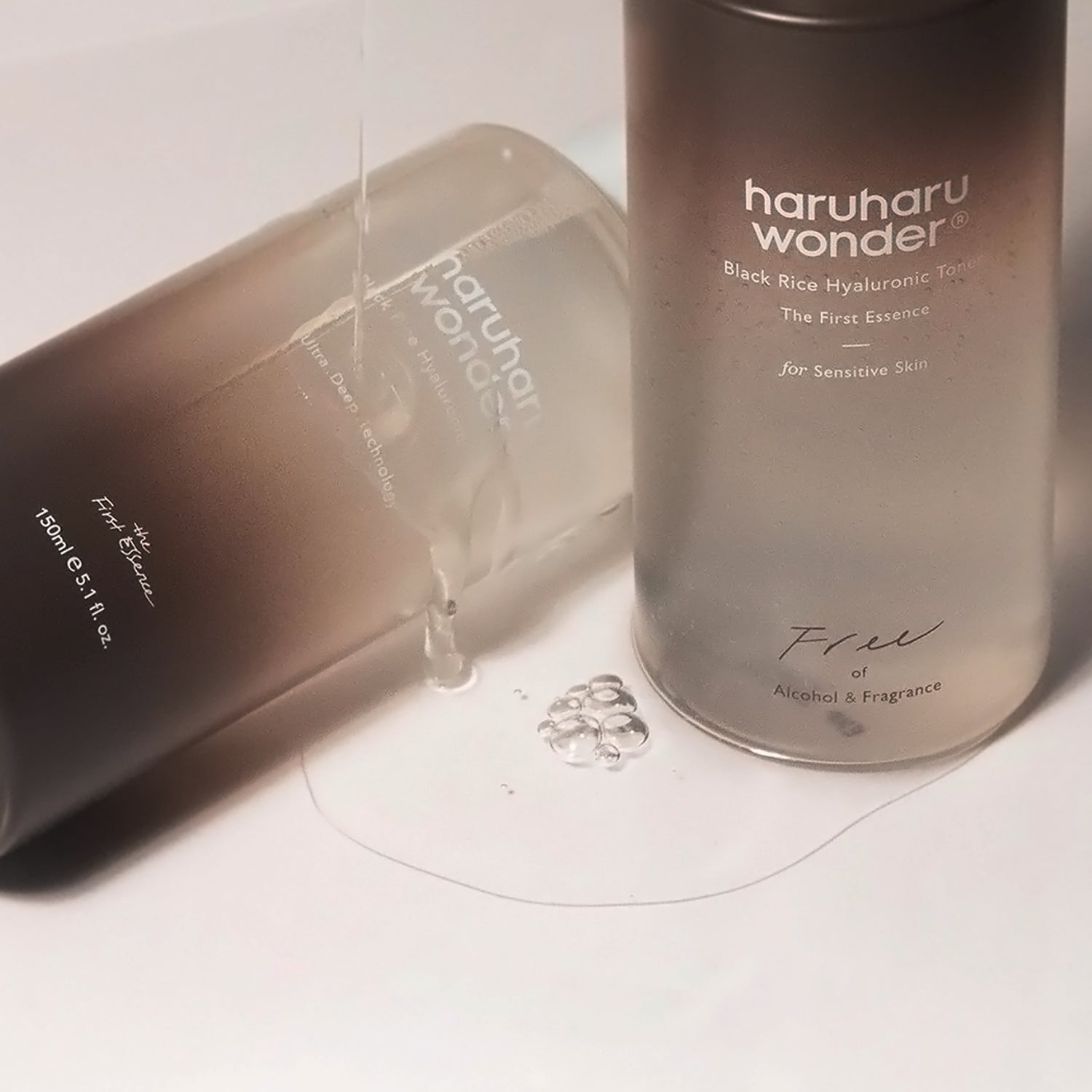 Haruharu Wonder Black Rice Hyaluronic Toner Free of Alcohol and Fragrance 300ml / 10.1 fl.oz.