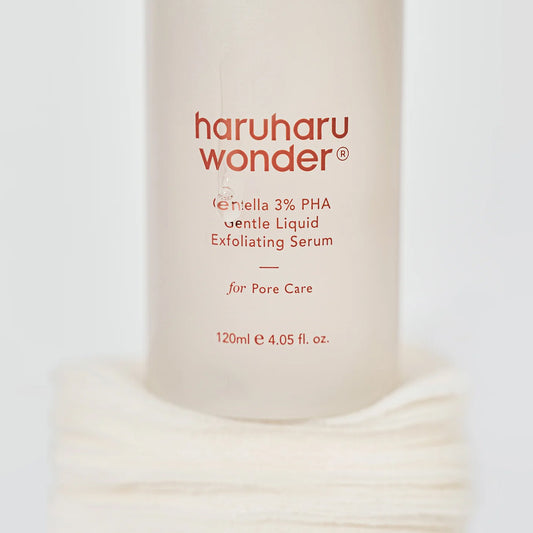 Haruharu Wonder Centella 3% PHA Gentle Liquid Exfoliating Serum 120ml / 4.06 fl.oz.