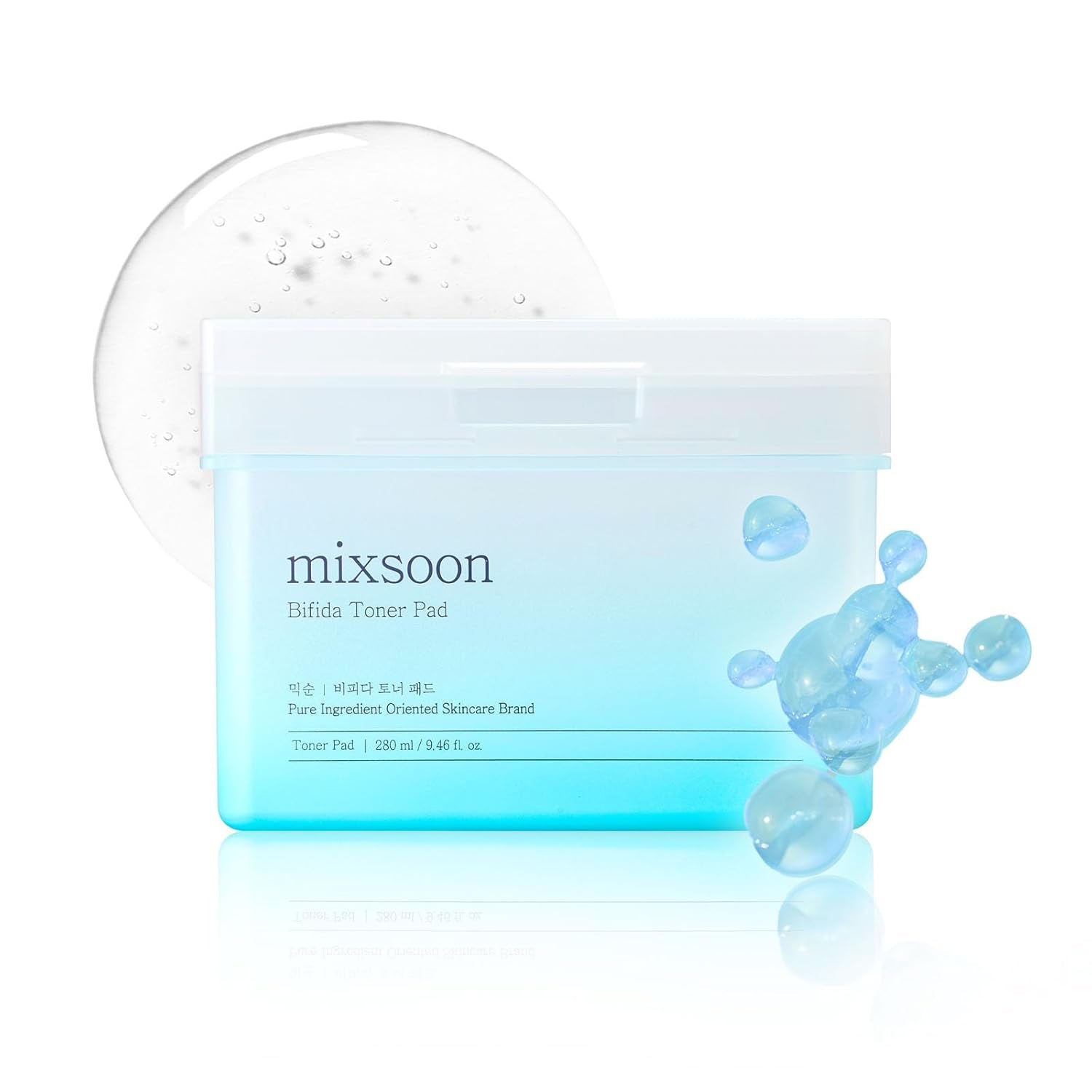 mixsoon Bifida Toner Pad 280ml / 9.46 fl.oz. ( 120 Sheets )